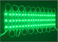 La CC impermeabile competitiva 12V LED della lampada di pubblicità di colore verde dei moduli 3LED di SMD 5054 ha illuminato i segni fornitore