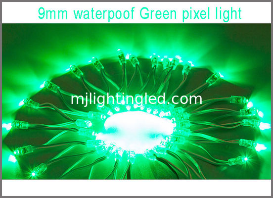 9mm 12mm Green Led Pixel IP67 impermeabile Lettere pubblicitarie per banner di negozio fornitore
