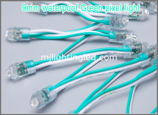 5V / 12v 9mm Spingere attraverso il buco pixel a colori statici LED per segnaletica di illuminazione fornitore