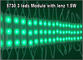 1.5W 5730 un modulo di 3 LED con l'iniezione 3chip-Modules di Lenz DC12V per il rosa bianco giallo verde blu rosso dei cartelloni pubblicitari fornitore