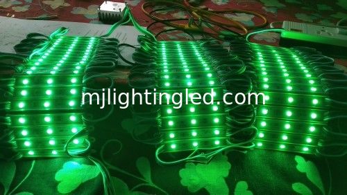 SMD5050 lampadina principale del modulo 3leds per le illuminazione verde chiaro principali delle lettere di Manica 12V LED fornitore