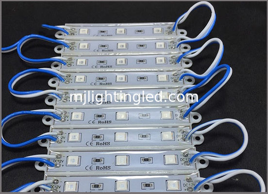 5050 moduli lineari dello stampaggio ad iniezione del modulo 12V 3leds del LED che annunciano i moduli per la lettera di Manica principale fornitore