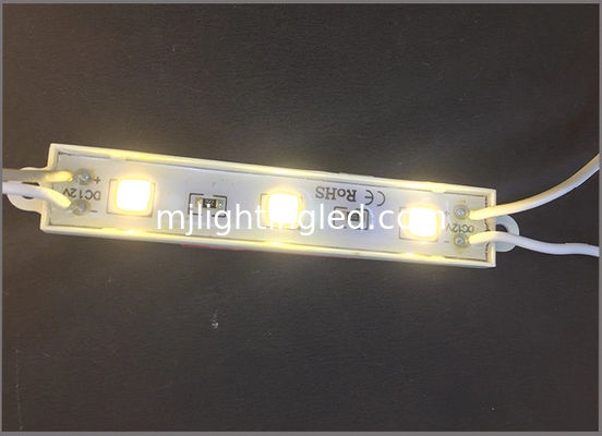12V 3 LED 5050 SMD LED Moduli per il negozio banner Sign Letter CE ROHS fornitore