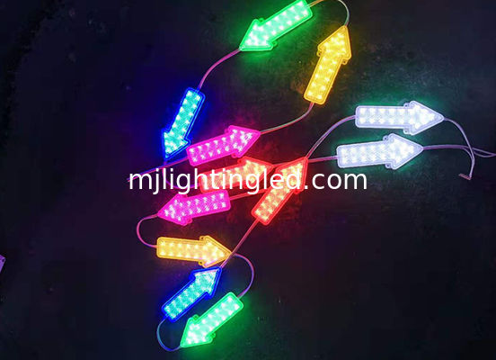 Modulo di illuminazione a 18 led 3.5W 2835 LED Moduli di autorizzazione per segnali di direzione Rosso Verde Blu Giallo Bianco Rosa RGB fornitore