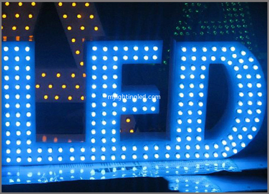 5V 12V LED ha esposto le illuminazione leggere della lettera di Manica del modulo del pixel di 9mm per il segno 0.1W/PCS 50pcs/Lot fornitore