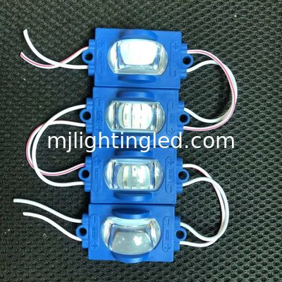 Modulo LED DC12V SMD2835 3LED 1.5W IP65 Modulo LED a iniezione impermeabile con lenti per cartelloni pubblicitari fornitore