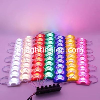 Modulo LED DC12V SMD2835 3LED 1.5W IP65 Modulo LED a iniezione impermeabile con lenti per cartelloni pubblicitari fornitore