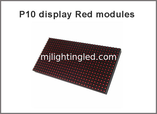 Display LED esterno P10 Modulo rosso 320*160mm Dimensione per colore rosso singolo P10 Display di messaggio a led Sign LED
