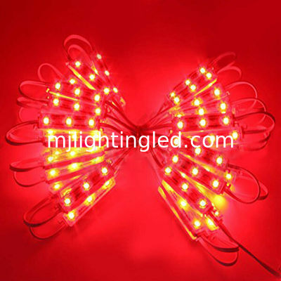 5054 LED Modulo 3chip Moduli di LED rosso 5054 SMD 0.72W 12V IP65 Per il marchio del negozio