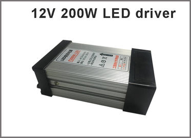 12V 200W alimentazione elettrica di commutazione driver LED impermeabili alla pioggia per moduli LED esterni