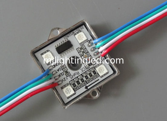 Il pixel impermeabile di 4leds SMD5050 RGB ha condotto il modulo 6803 DC12V che annuncia i moduli che del LED la decorazione si accende per Antivari